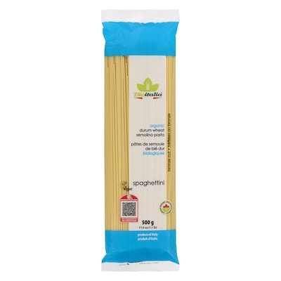 Bioitalia Organic Pasta Spaghettini 500 g, $0.66/100g