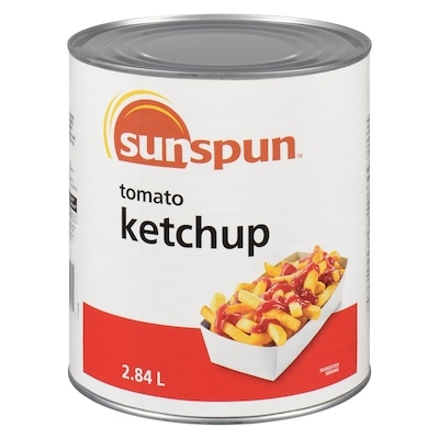 Sunspun Tomato Ketchup 2.84 l, $0.33/100ml
