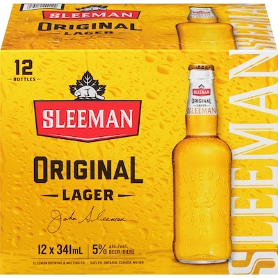 Sleeman Draught (ID required at pick-up) 12x341.0 ml, $0.59/100ml