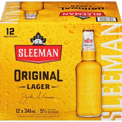 Sleemans Draught (Pièce d’identité requise au moment du ramassage) 12x341.0 ml, 0,59 $/100ml