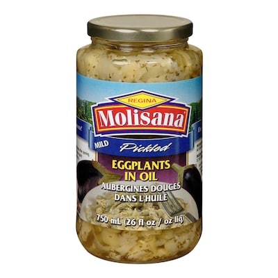 Molisana Pickled Eggplant, Mild     750 ml, $0.80/100ml