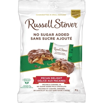 Russell Stover No Sugar Added Pecan Delights Bag 85 g, $5.87/100g