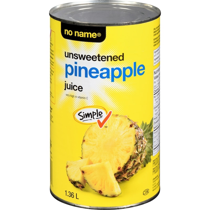 Nanatural pine 900g 賞味期限消費期限なし No Name Unsweetened Pineapple Juice - 1.36 l | Dominion Stores of