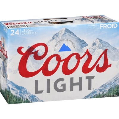 Bière légère (Pièce d’identité requise au moment du ramassage)