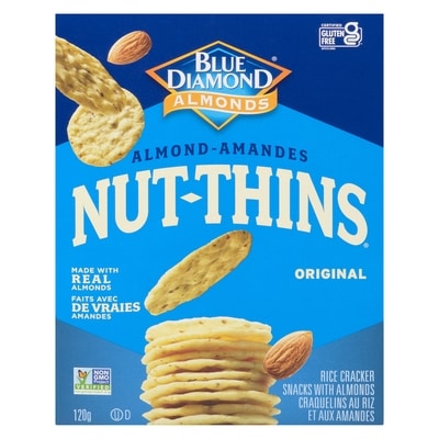 Craquelins au riz et aux fruits à coque Nut-Thins