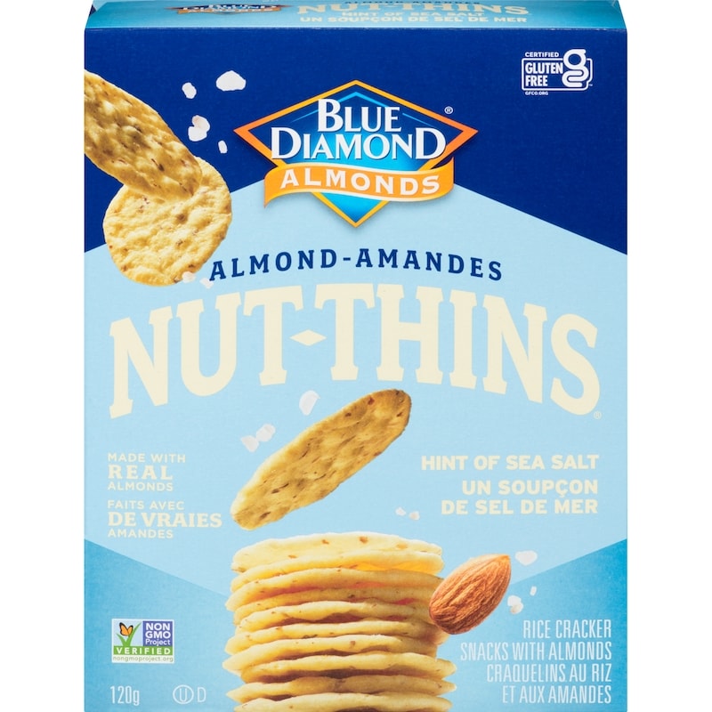 Almond Nut-Thins, Hint Of Sea Salt