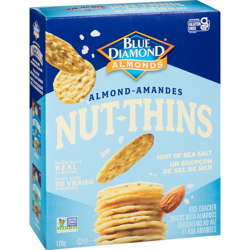 Almond Nut-Thins, Hint Of Sea Salt