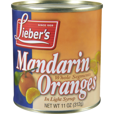Liebers Kosher Mandarin Orange Segments 312 ml, $0.89/100ml