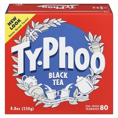 Typhoo Tea 80 ea, $0.08/1ea