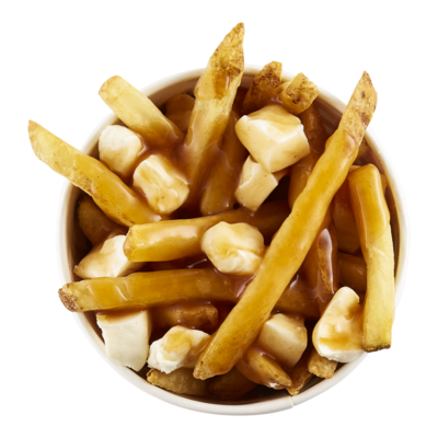 null Portion de poutine régulière 1 ea, 5,99 $/1ch
