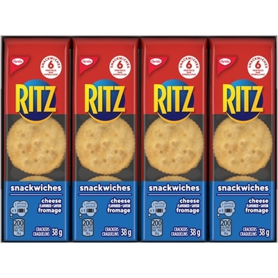 Christie Ritz Snackwich Crackers, Cheese Flavour 304 g, $1.15/100g