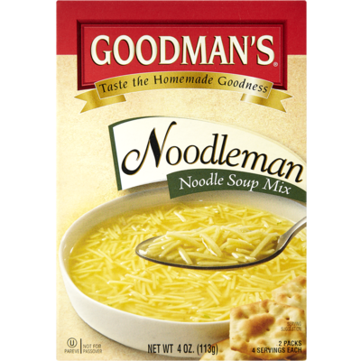 Goodman’s Soupe aux nouilles Noodleman casher 113.4 g, 4,40 $/100g
