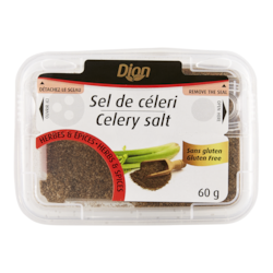 Dion Sel de céleri 60 g, 5,00 $/100g