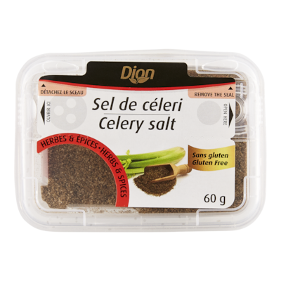 Dion Sel de céleri 60 g, 5,00 $/100g