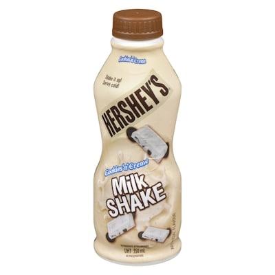 Hershey's Milkshake, Cookies & Cream 350 ml, $0.65/100ml