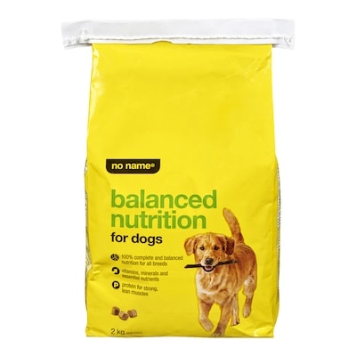 No Name Balanced Nutrition For Dogs 2 kg, $0.45/100g