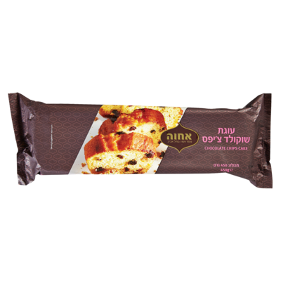 Achva Kosher Chocolate Chip Cake     450 g, $1.11/100g