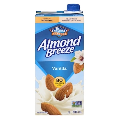 Blue Diamond Almond Breeze, Vanilla 946 ml, $0.32/100ml