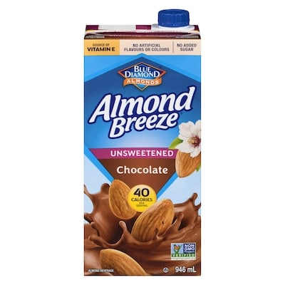 Blue Diamond Almond Breeze, Unsweetened Chocolate 946 ml, $0.32/100ml