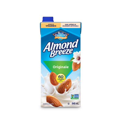 Blue Diamond Almond Breeze Boisson Non Laitière Originale 946 ml, 0,37 $/100ml