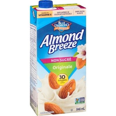 Boisson naturelle aux amandes non sucrée