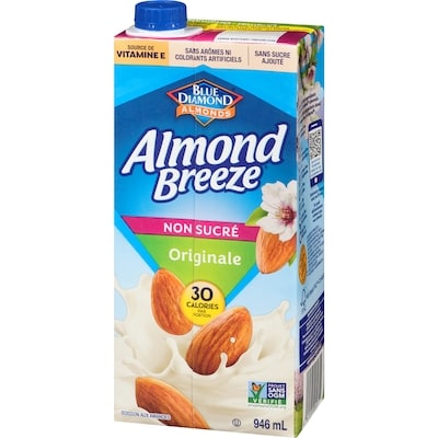 Boisson naturelle aux amandes non sucrée