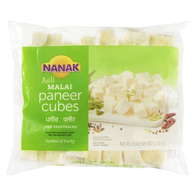 Nanak Cubed Paneer 400 g, $1.95/100g
