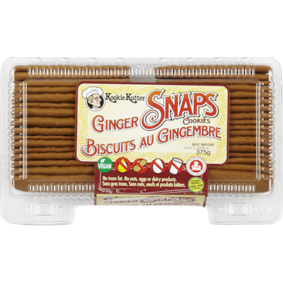 Kookie Kutter Biscuits au gingembre 375 g, 1,68 $/100g