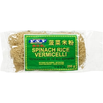 Young & Young Vermicelle de riz aux épinards 250 g, 0,60 $/100g