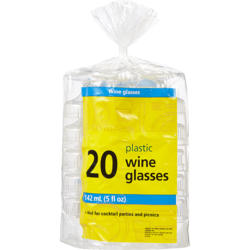 No Name Wine Glass 1 ea, $0.35/1ea