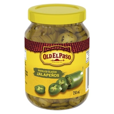 Old El Paso Pickled Sliced Jalapeños 250 ml, $1.80/100ml