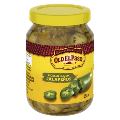 Old El Paso Pickled Sliced Jalapeños 250 ml, $1.80/100ml
