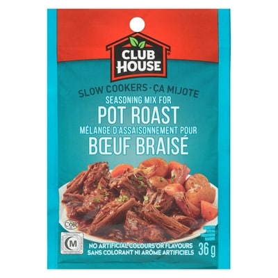 Club House Slow Cookers Pot Roast Seasoning Mix 36 g, $4.14/100g