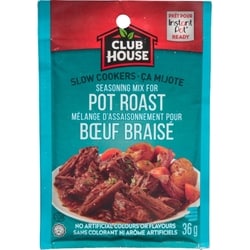 Club House Slow Cookers Pot Roast Seasoning Mix 36 g Real