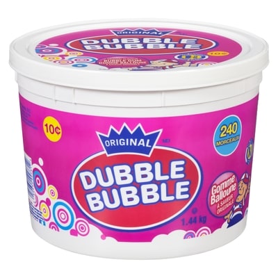 Dubble Bubble Gomme à mâcher Dubble Bubble 1.44 kg, 1,32 $/100g