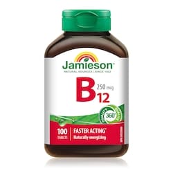 Jamieson Vitamin B12 Tablets 100 ea, $0.14/1ea