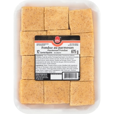 Royal Fondue parmesan 675 g, 1,33 $/100g
