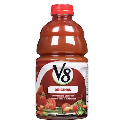 V8 Vegetable Cocktail, Original 950 ml, $0.40/100ml