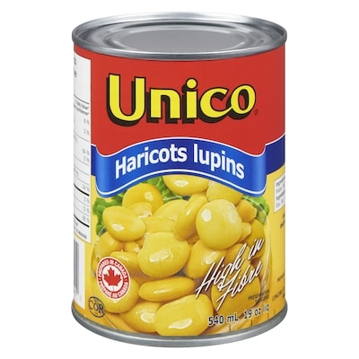 Unico Graines de lupin 540 ml, 0,46 $/100ml