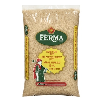 Ferma Parboiled Rice 1.5 kg, $0.45/100g