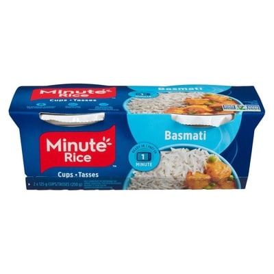 Minute Rice Riz basmati Prêt à servir 250 g, 1,40 $/100g