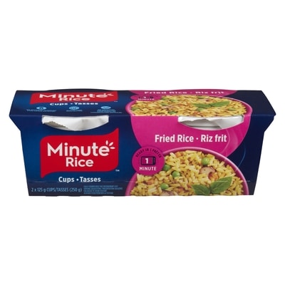 Minute Rice Riz entièrement cuit riz frit 2 tasses 250 g, 1,00 $/100g