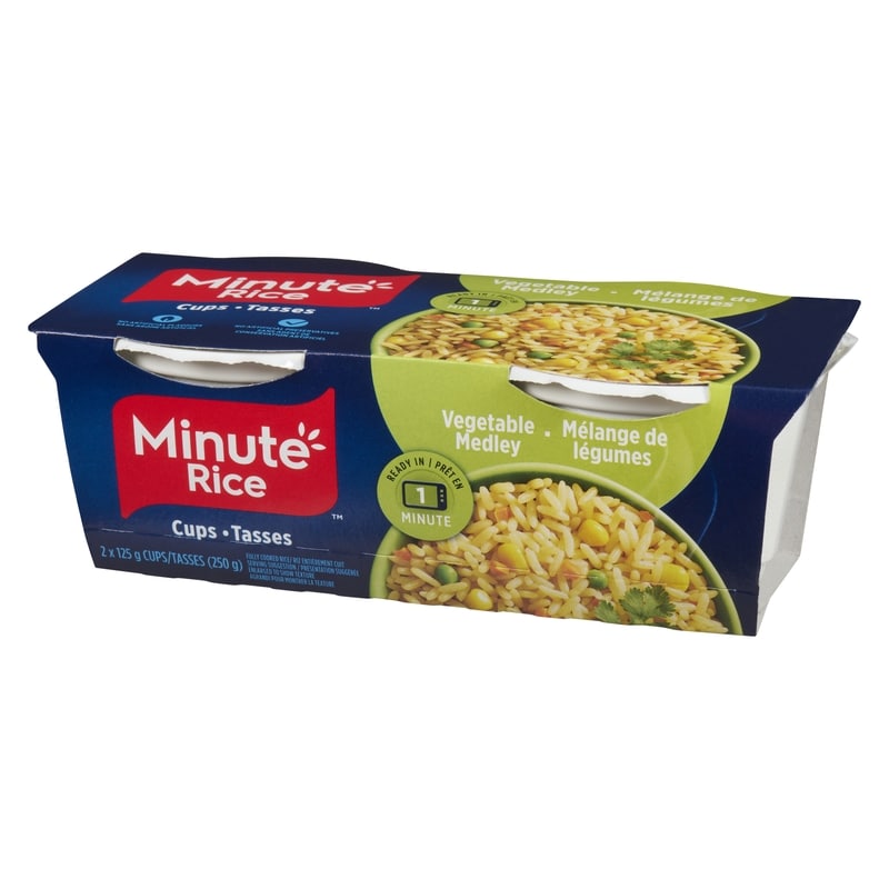 Ready To Serve Rice, Vegetable Medley