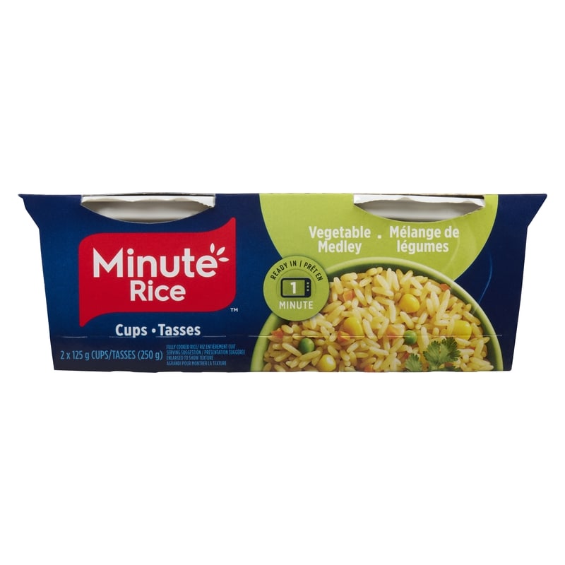 Ready To Serve Rice, Vegetable Medley