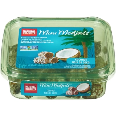 null Coconut Rolled Medjool Dates 340 g, $2.64/100g