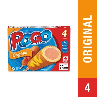 Pogo Original Corn Dogs 300 g, $2.00/100g