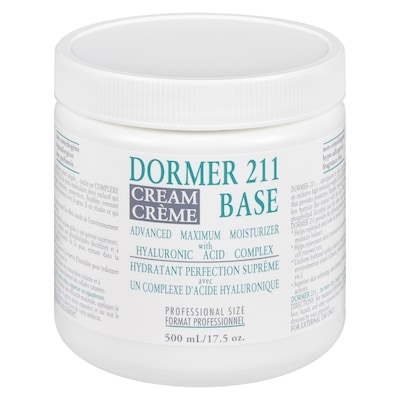 Dormer Advanced Maximum Moisturizer With Hyaluronic Acid Complex Professional Size Cream 500 ml, $8.20/100ml
