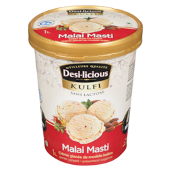 Gelda Crème glacée Kulfi Malai 1 l, 0,70 $/100ml