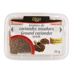 Dion Coriandre moulue 25 g, 12,00 $/100g