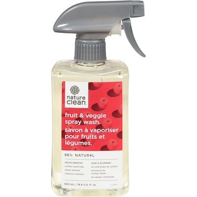 Nature Clean Fruit & Veggie Spray Wash 500 ml, $1.00/100ml